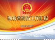 省消防工作匯報(bào)PPT展示 工作匯報(bào)PPT