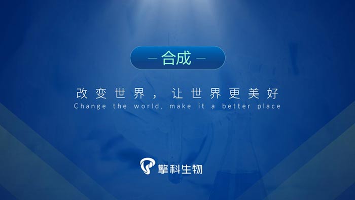 擎科生物有限公司PPT設計
